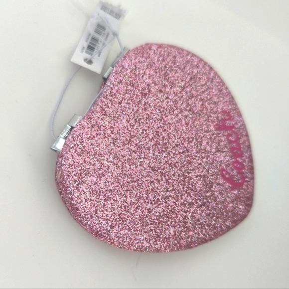 Coach Compact Heart Mirror Pink Glitter - Picture 13 of 17